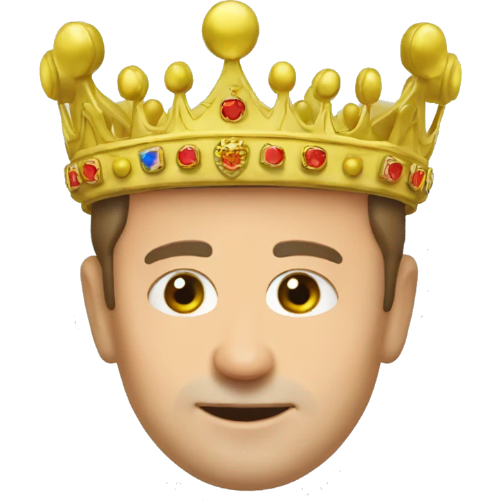 zelensky ukrain president in crown emoji