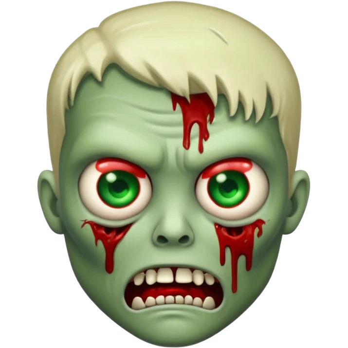 Zombie Memoji emoji