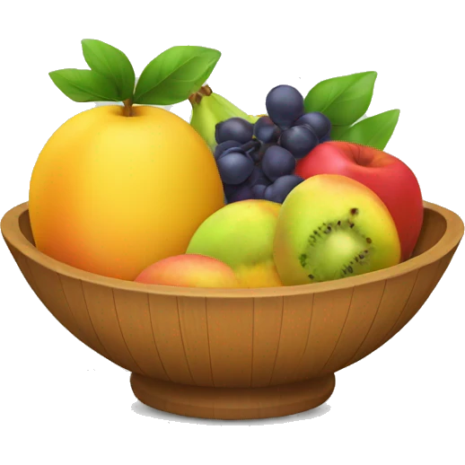 Fruit bowl emoji