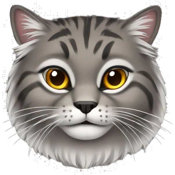 Brawn manul cat  emoji