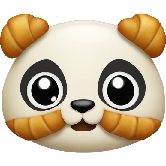 croissant panda emoji