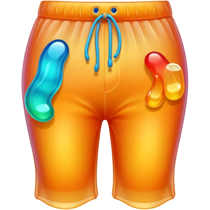 jiggly jelly food + pants = jelly pants emoji