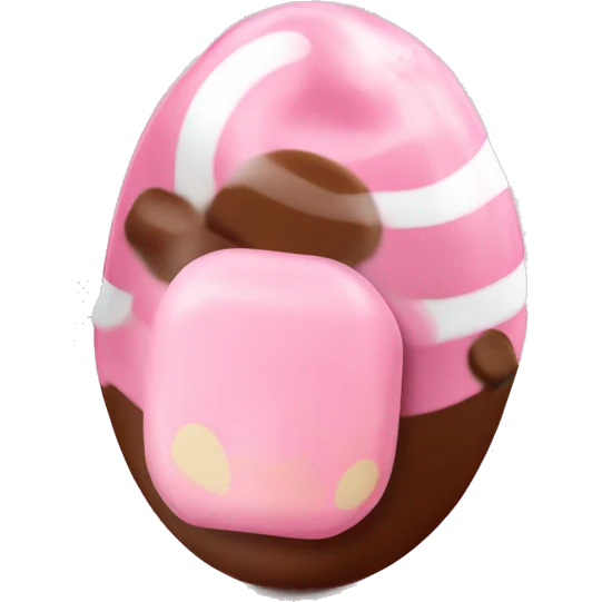 Baby pink lindor chocolates neopolitan flavor pack emoji