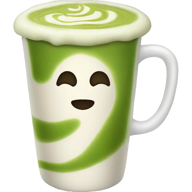 Matcha latte  emoji
