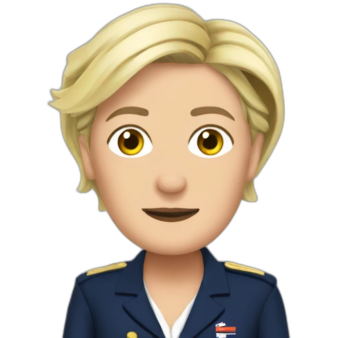 Marine le pen  emoji