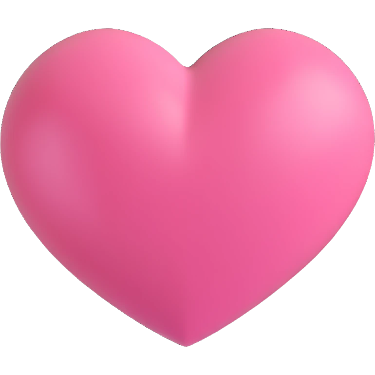 pink heart emoji