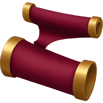 maroon scroll emoji