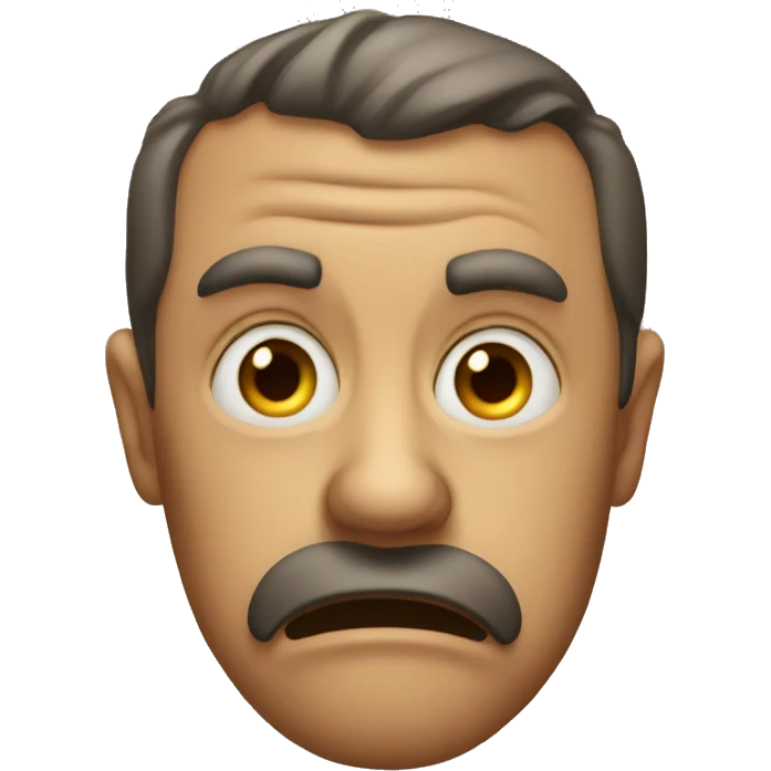 Disgusted emoji that’s judging you emoji