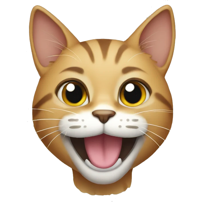 Cat smiling  emoji