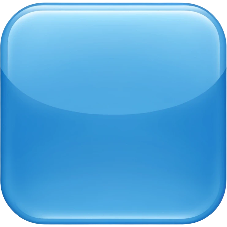 empty blue message bubble emoji