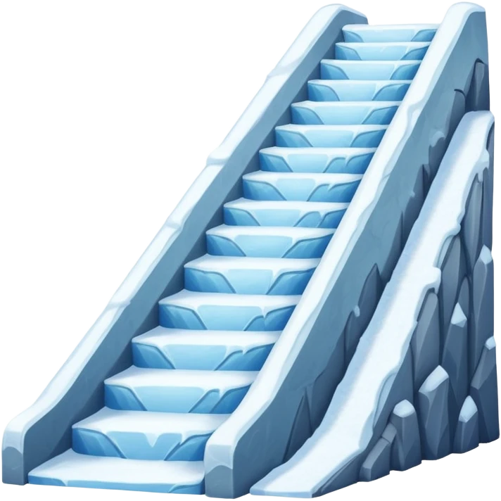 snow slope ramp emoji