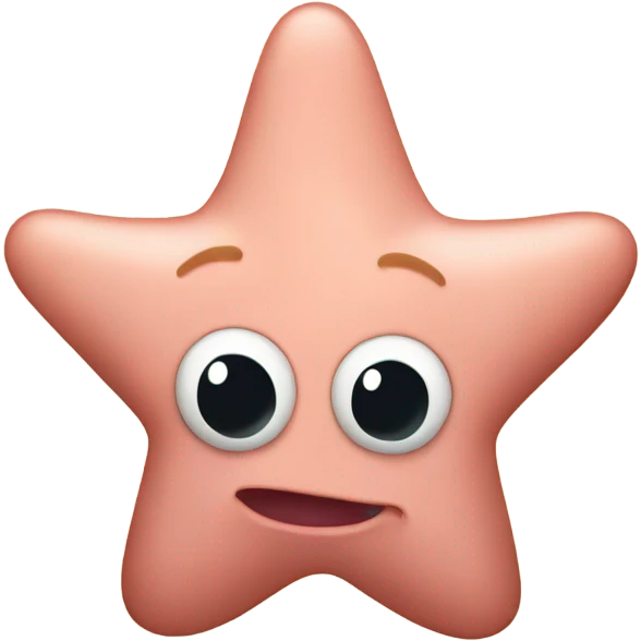 Patrick star emoji