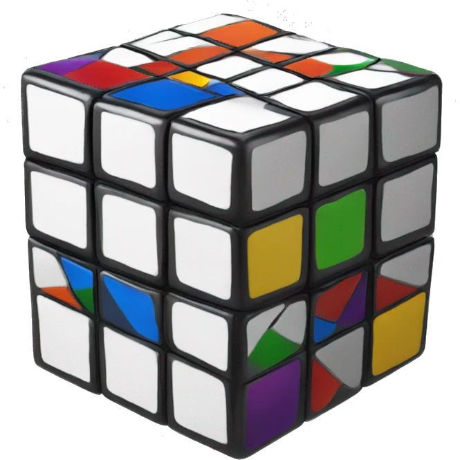 cubo rubik emoji
