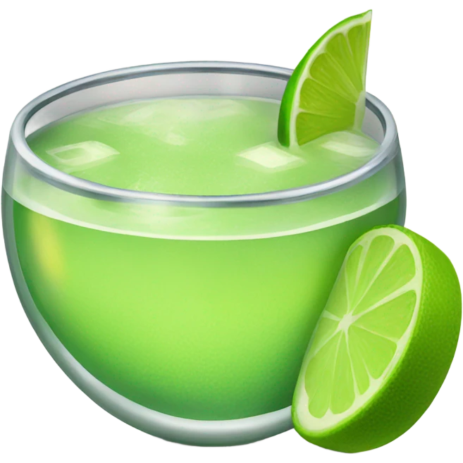 Margarita with spicy rim  emoji