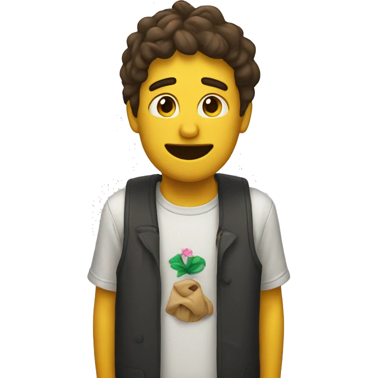 Feliz y triste  emoji