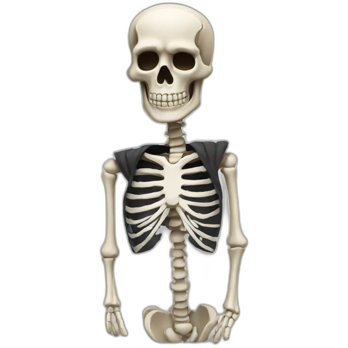 skeleton shirt emoji