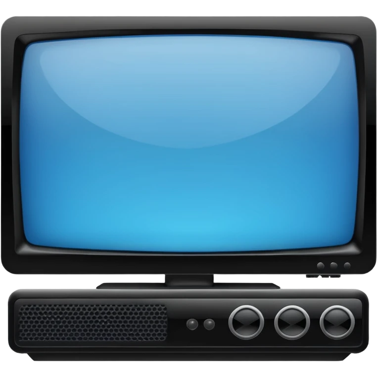 Flat tv emoji