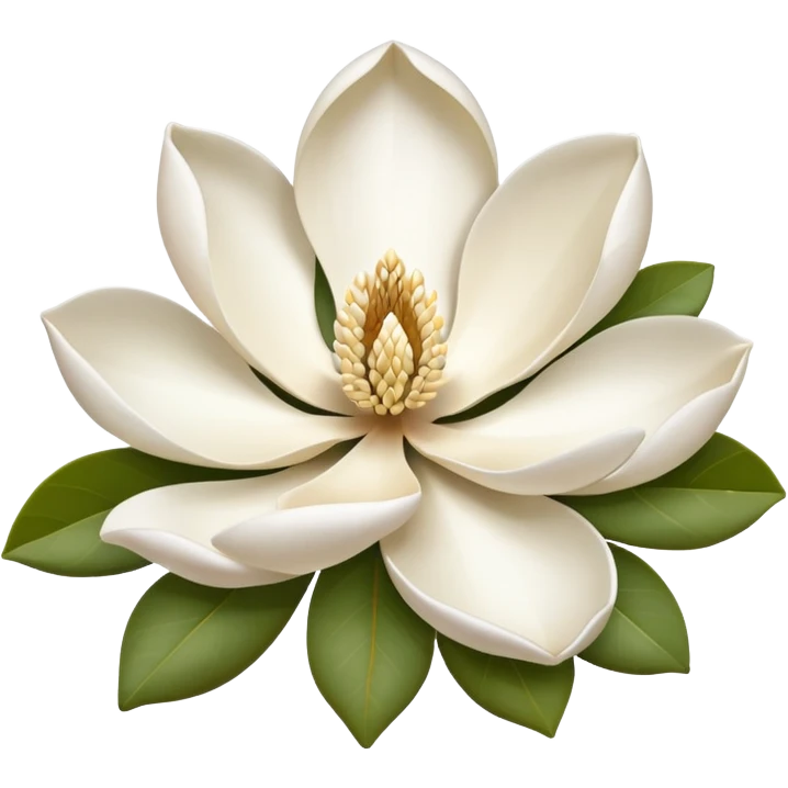 Magnolia flower emoji