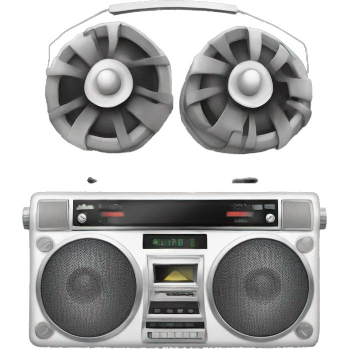 Boombox emoji