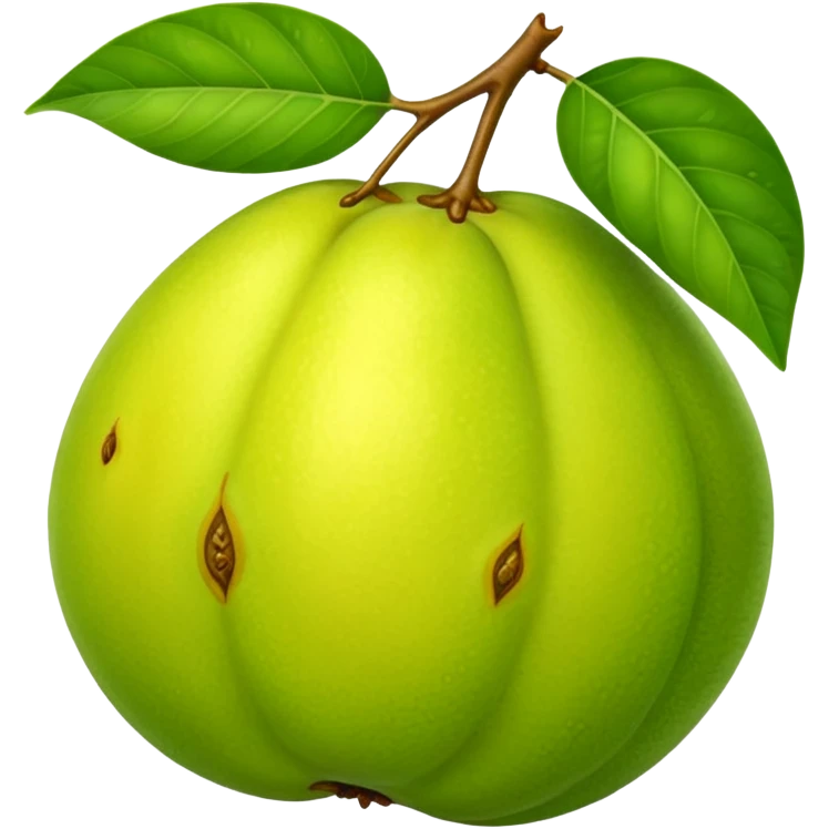egzotic sour guava make more egzotic and fresh emoji