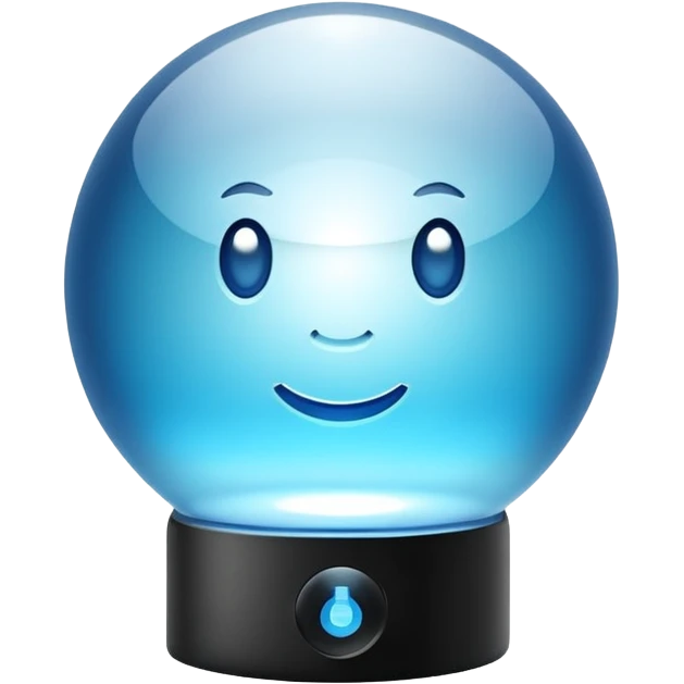 Led Water Orb Lamp emoji