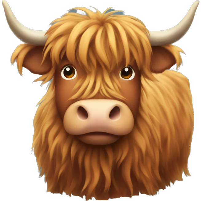 Highland cow emoji