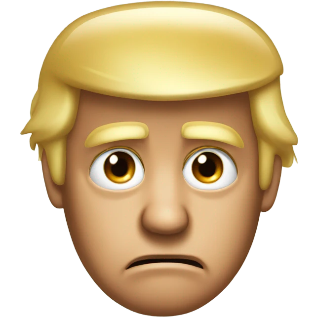 Donald Trump crying emoji