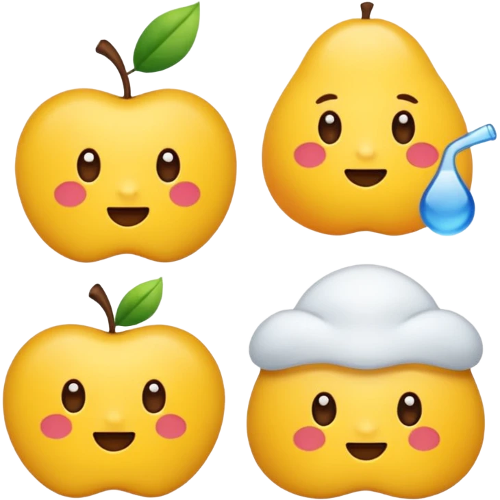 절하는 아기상어 emoji