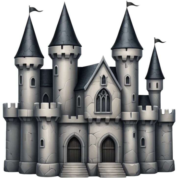 old castle emoji