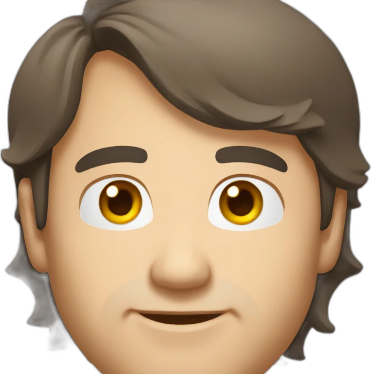 Xavier Niel from Free face close-up emoji
