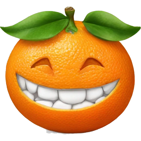  tangerines emoji