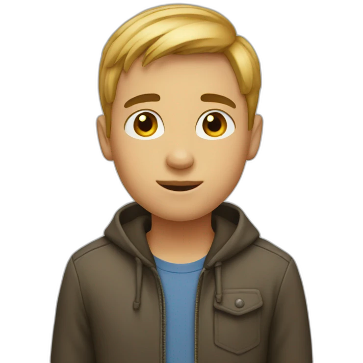 Boy-short-cut emoji