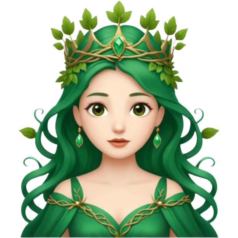 forest queen emoji