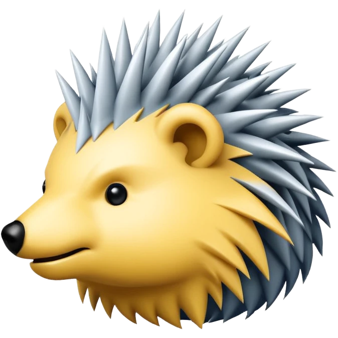 Essentially, the Libertarian porcupine logo. emoji