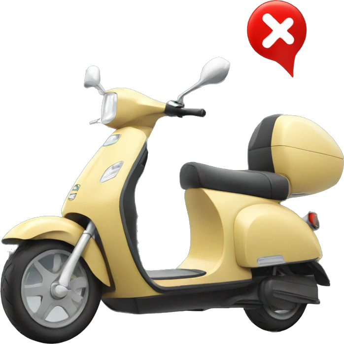 E scooter  emoji