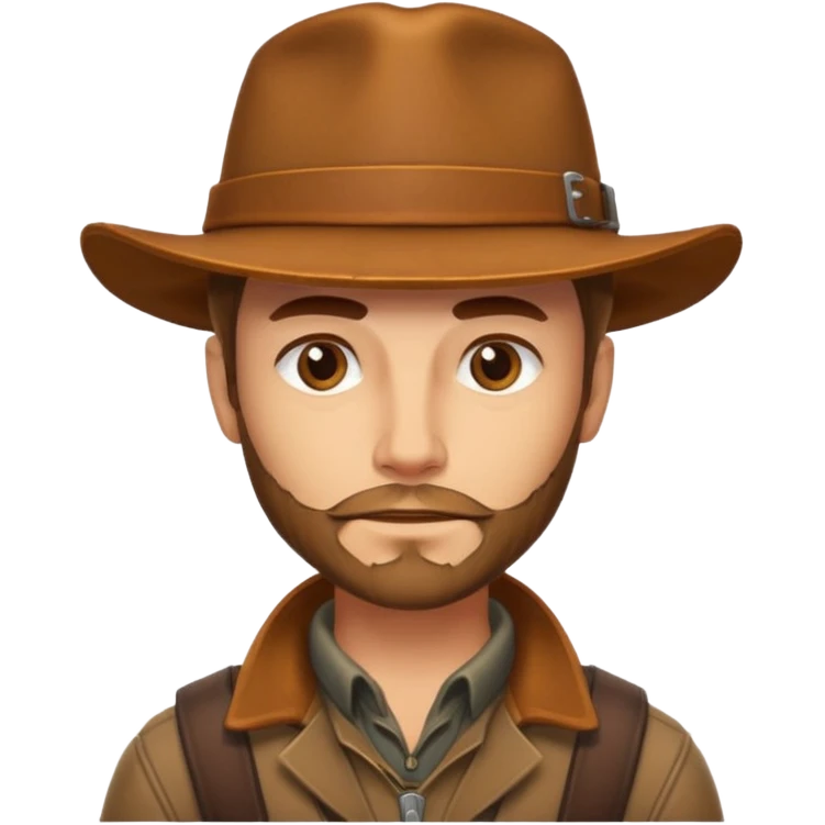 Light brown hunter man emoji