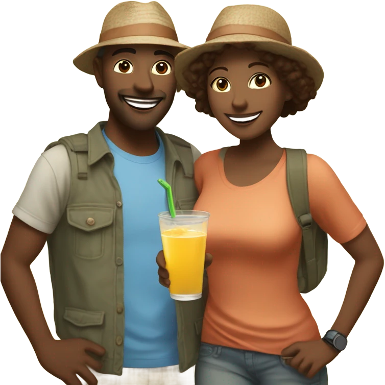 Patti and Mike in Portugal  emoji