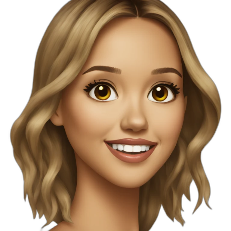 jessica Alba emoji