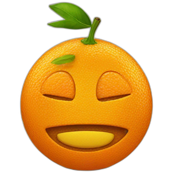 orange emoji