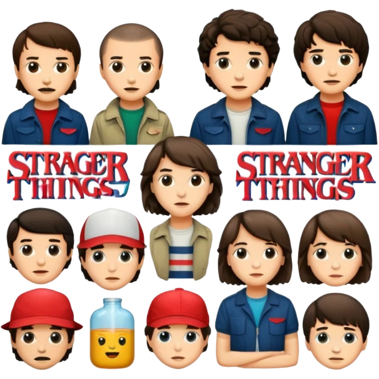 Stranger things emoji  emoji