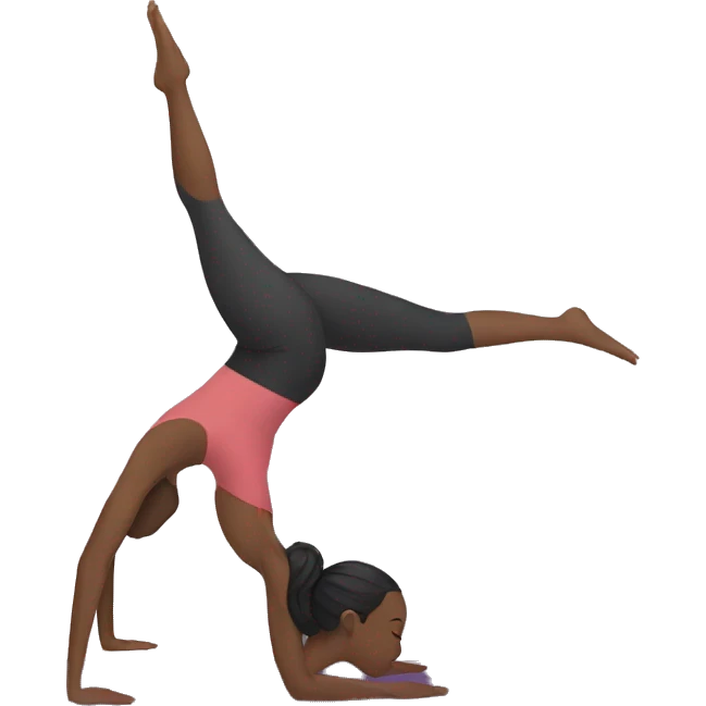 Woman doing Yoga emoji