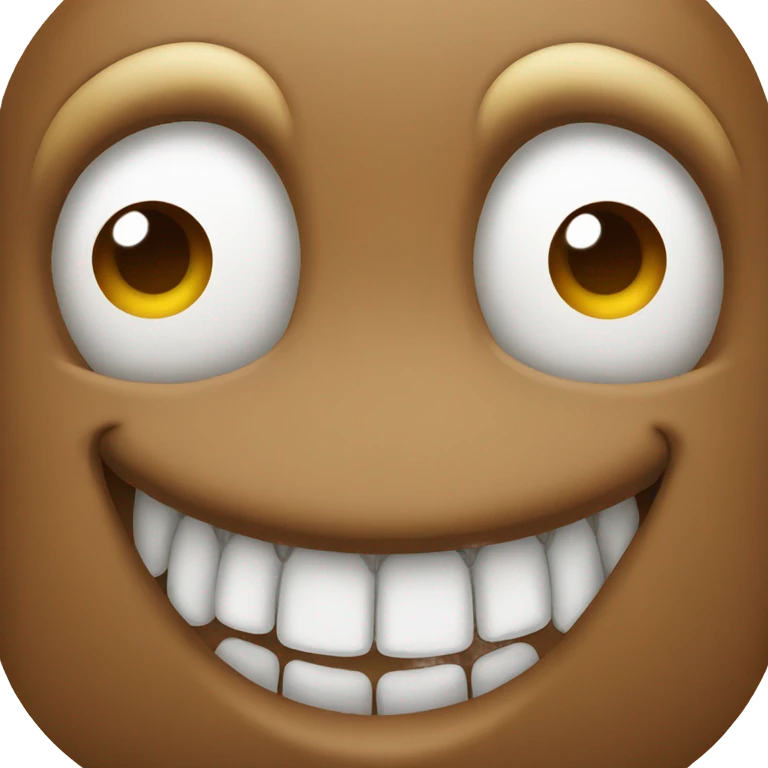 Large buck teeth e emoji