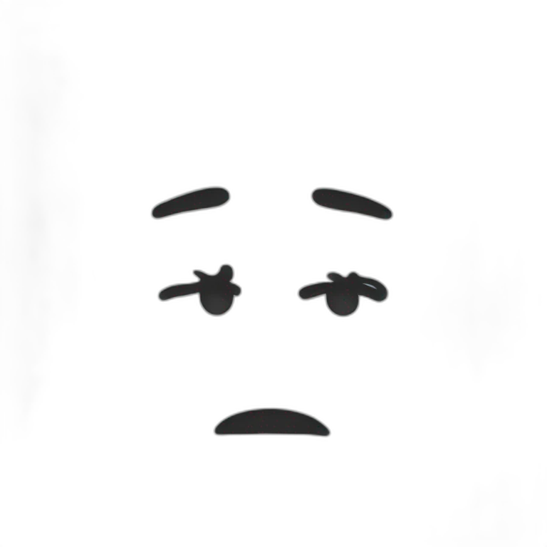Sad emoji