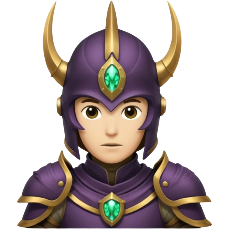 mystic knight with helmet eldricth powers emoji