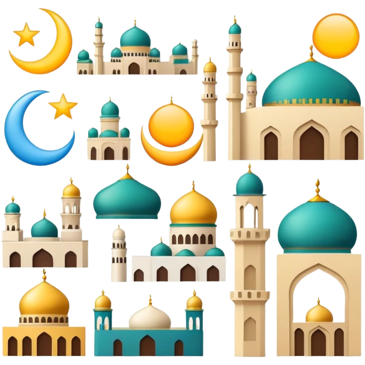 Мусульманские стиккер emoji