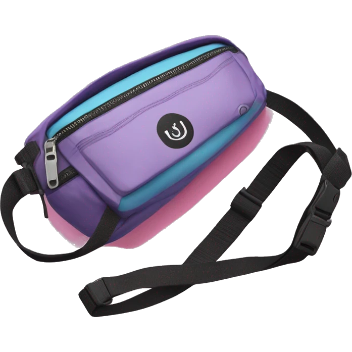 Lululemon fannypack emoji