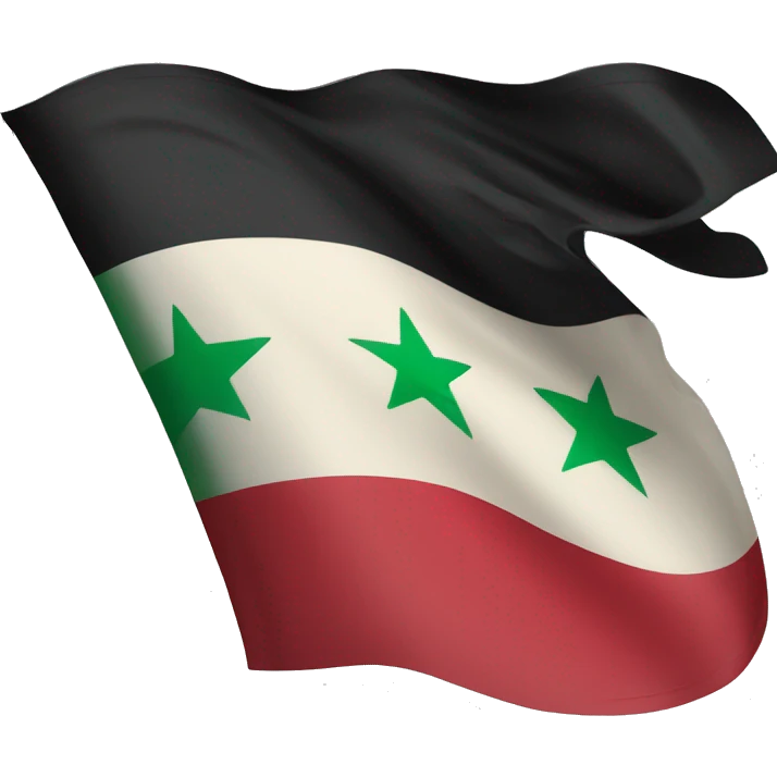 Independent Syria flag emoji