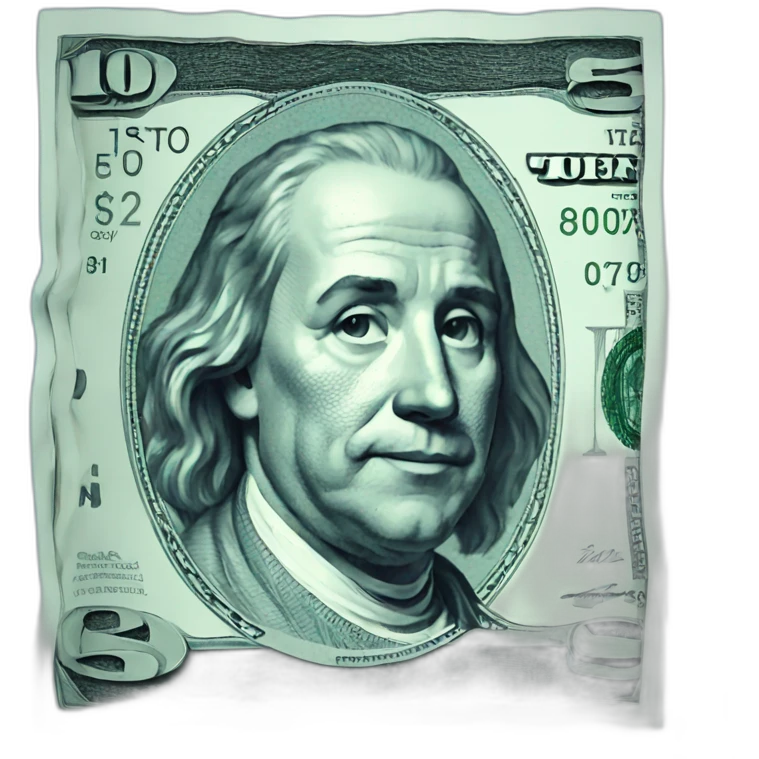 money blue color emoji