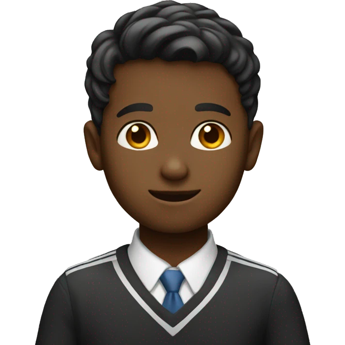 Boy smart emoji
