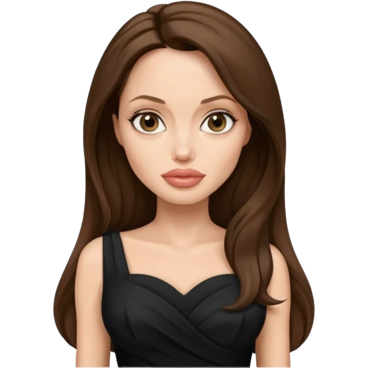 Angelina Jolie up to the waist emoji